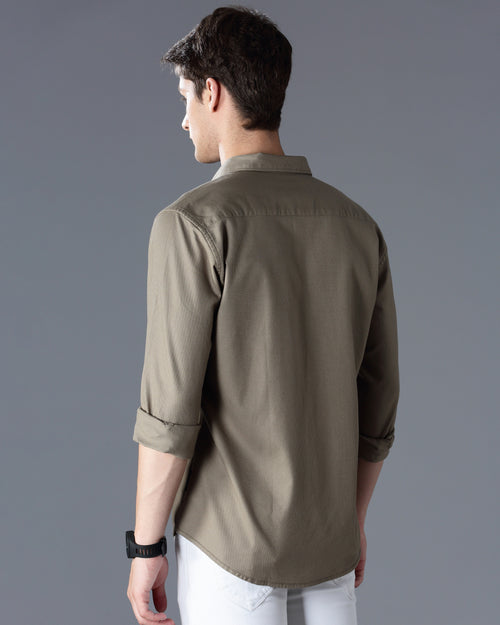Self Design Dobby Shirt