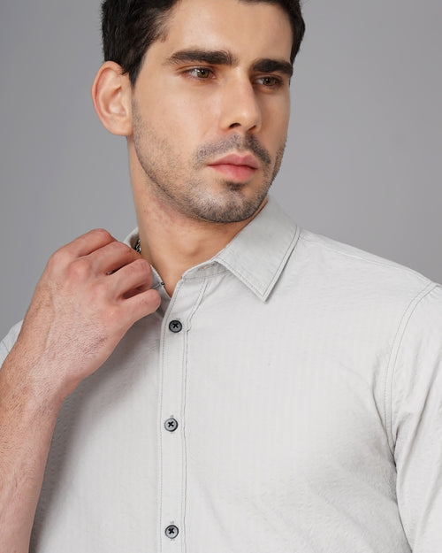 Men's Seersucker Shirt