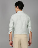 Men Smart Slim Fit Tropical Printed Cotton Casual Shirt
