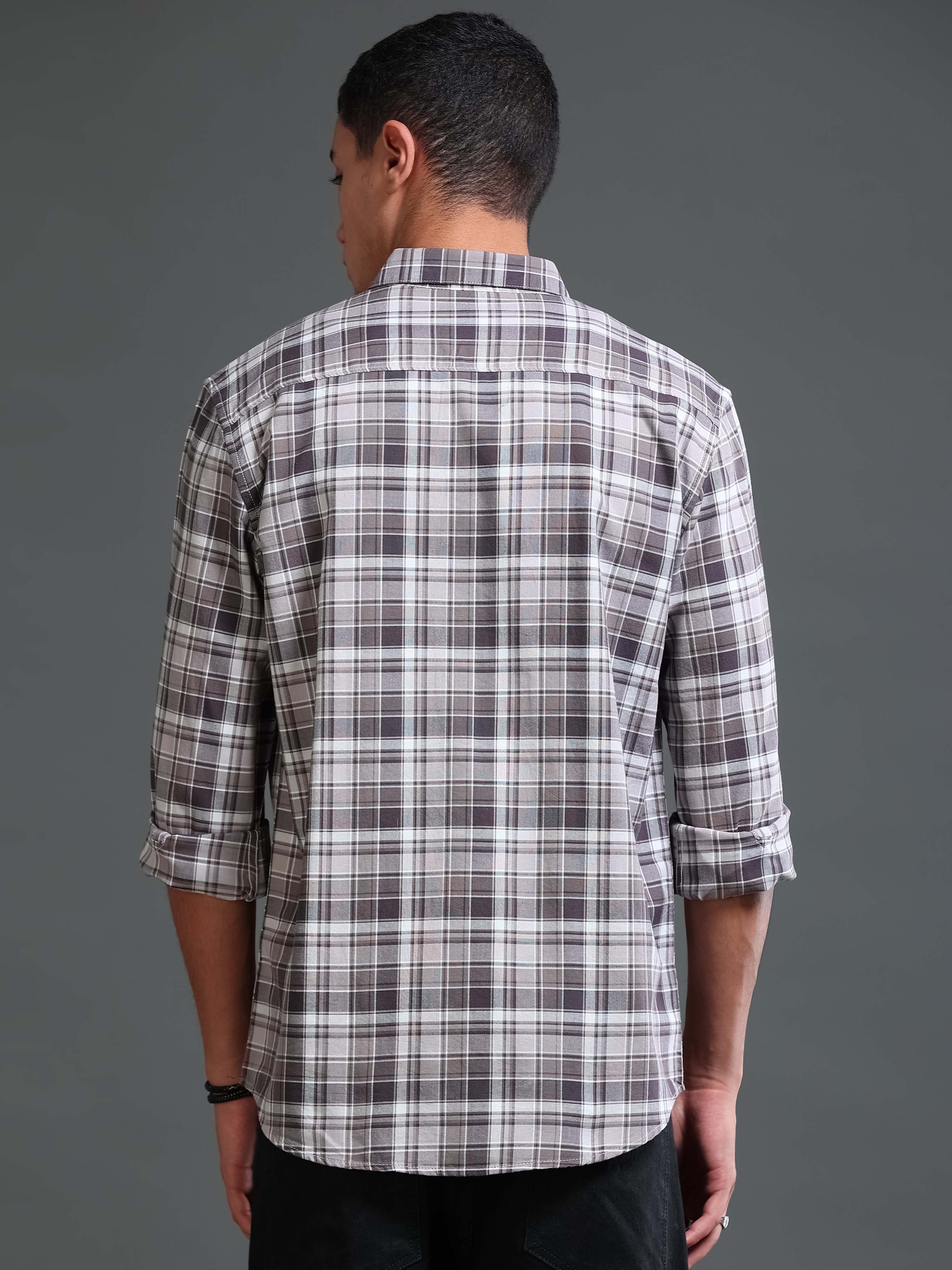 Men Premium Oxford Checks Shirt