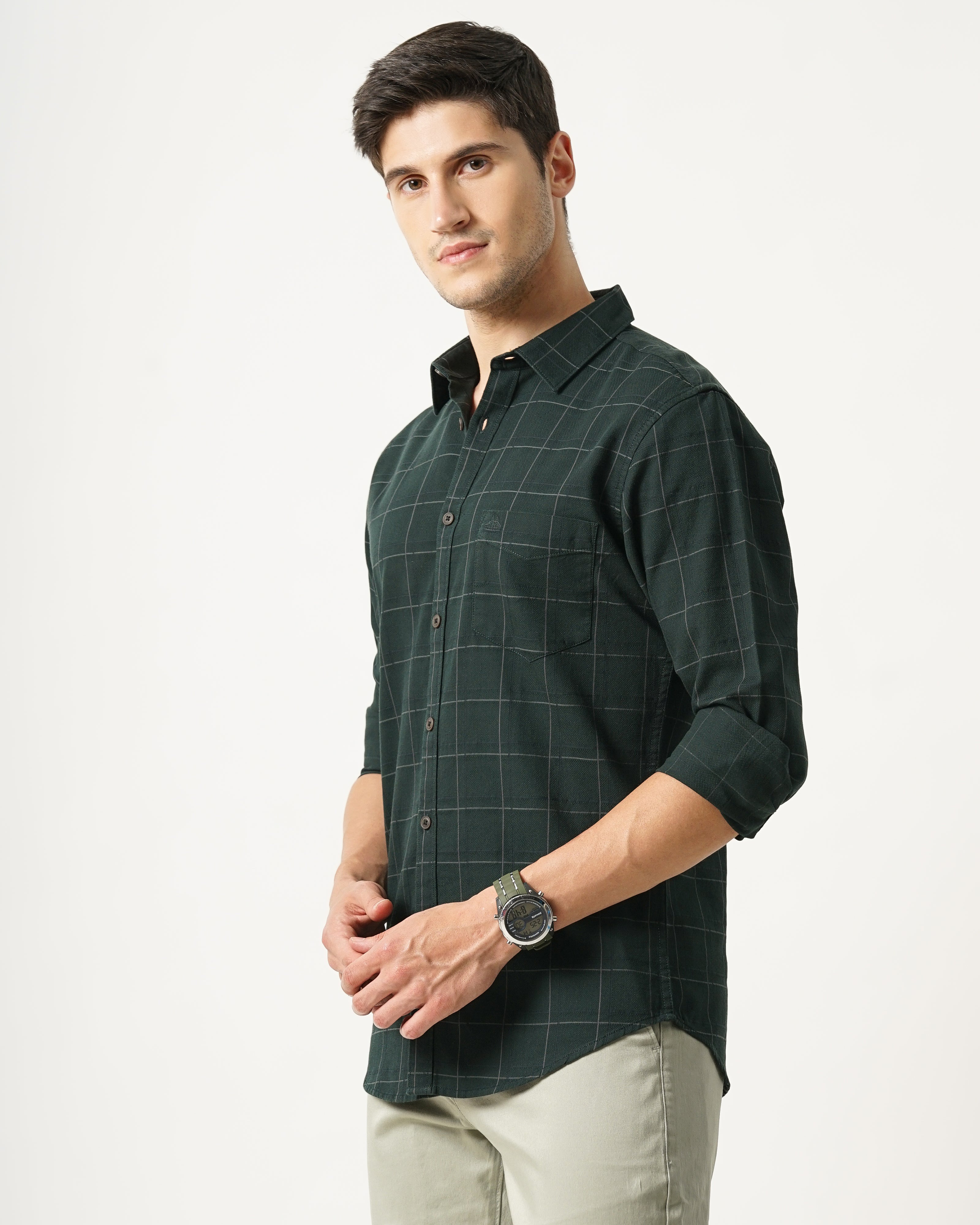 Men's Checks Shirt