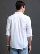 Men's Bird Eye Slim Fit  Dobby Shirt