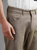 Men Tailored Low-Rise Trousers