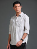 Men Oxford Stripes Shirts