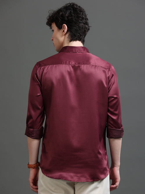 Men Smart Slim Fit Casual Shirt