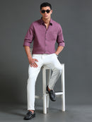 Men Dobby Solid Shirts