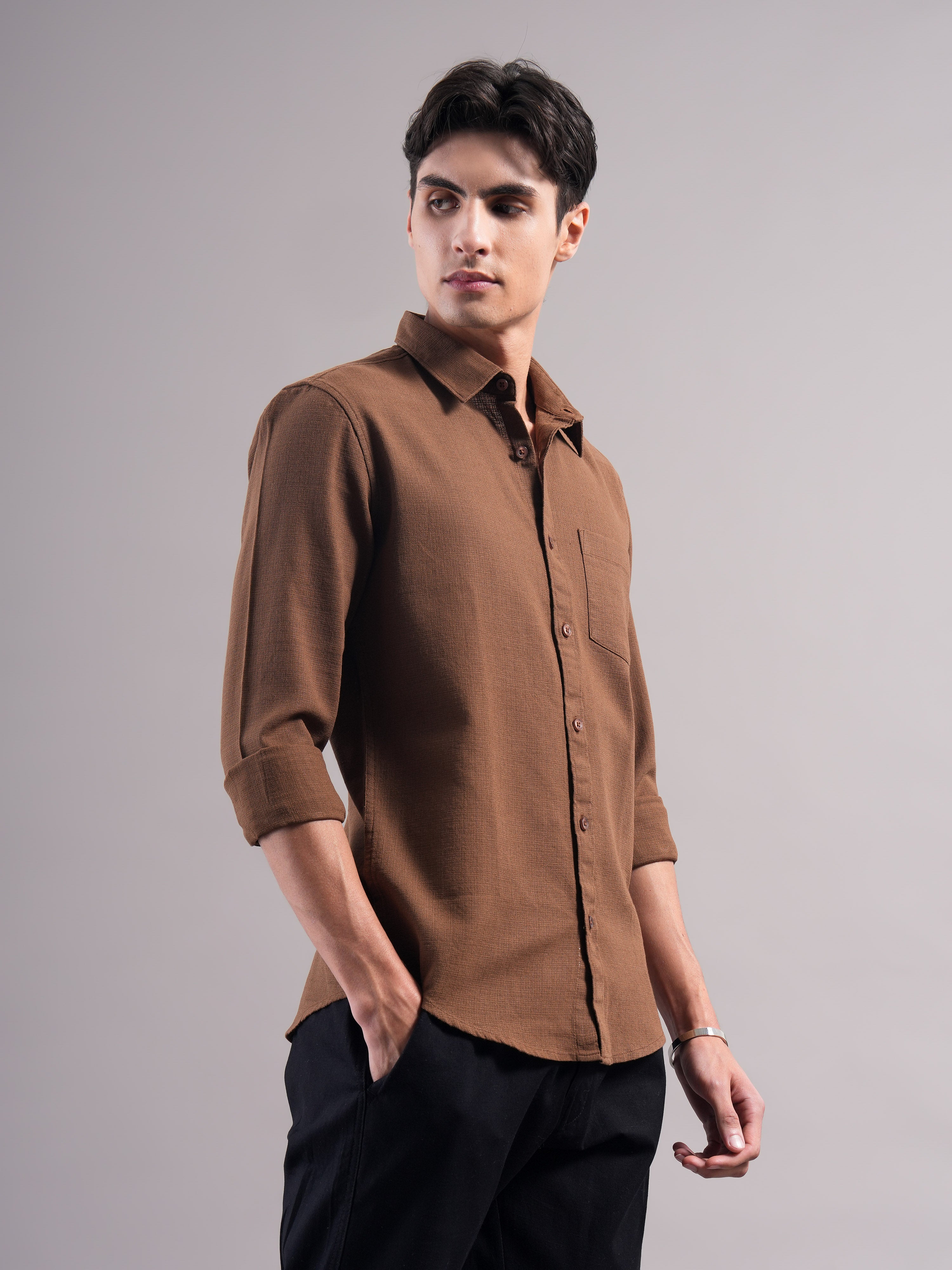 men's slim fit shirt