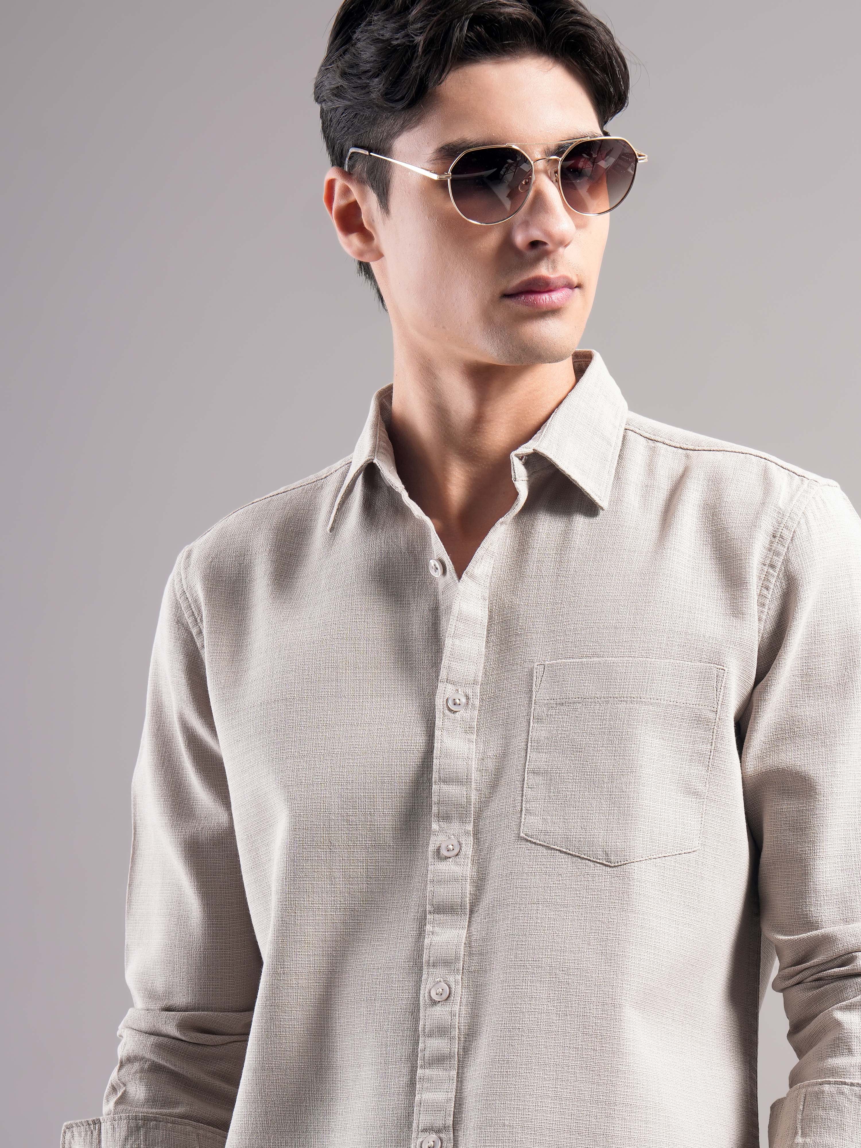 men's slim fit shirt