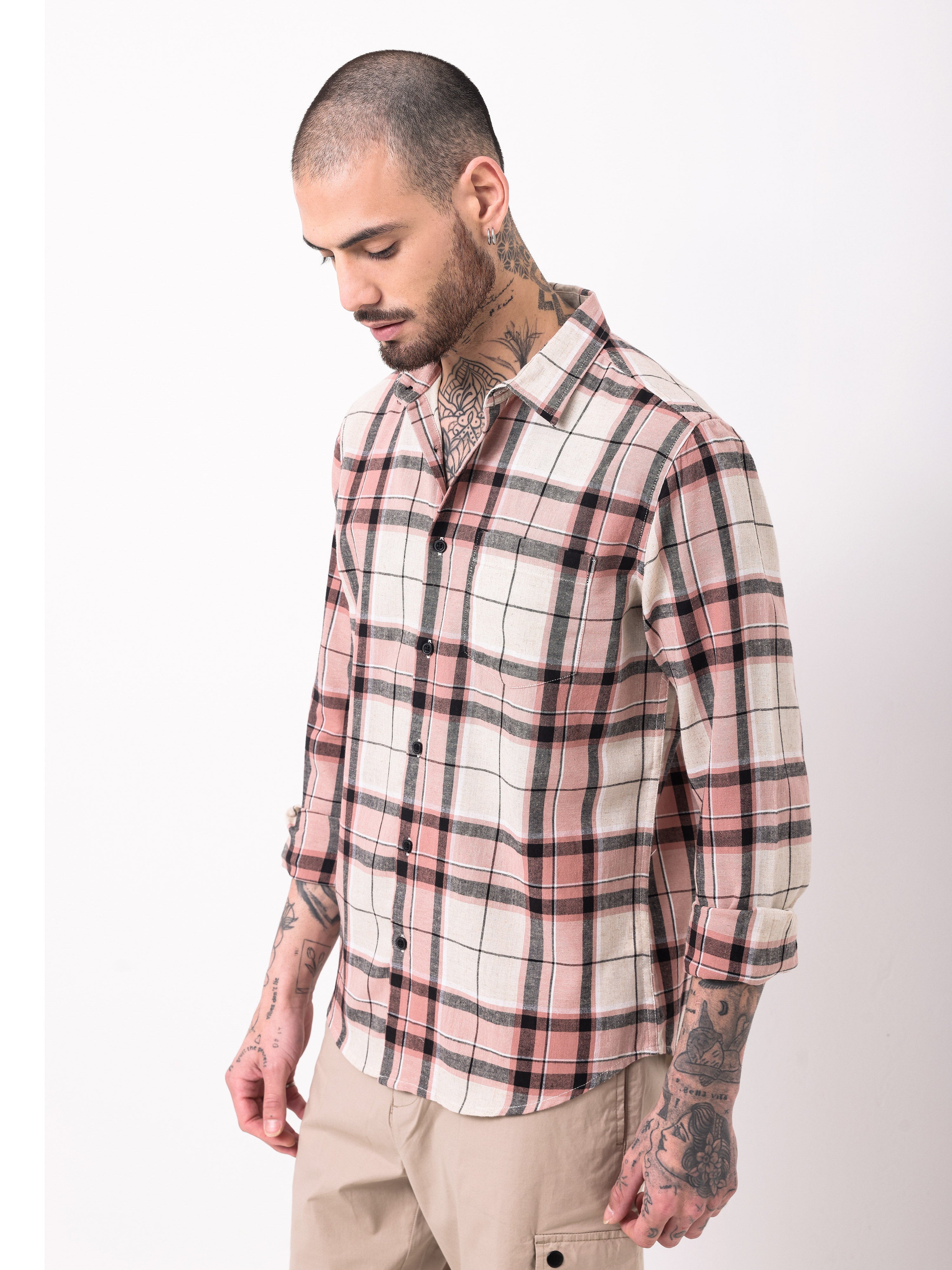 Men's Checks Shirt