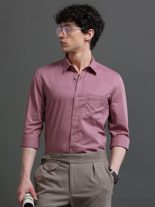 Men Smart Slim Fit Casual Shirt