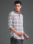 Men Premium Oxford Checks Shirt