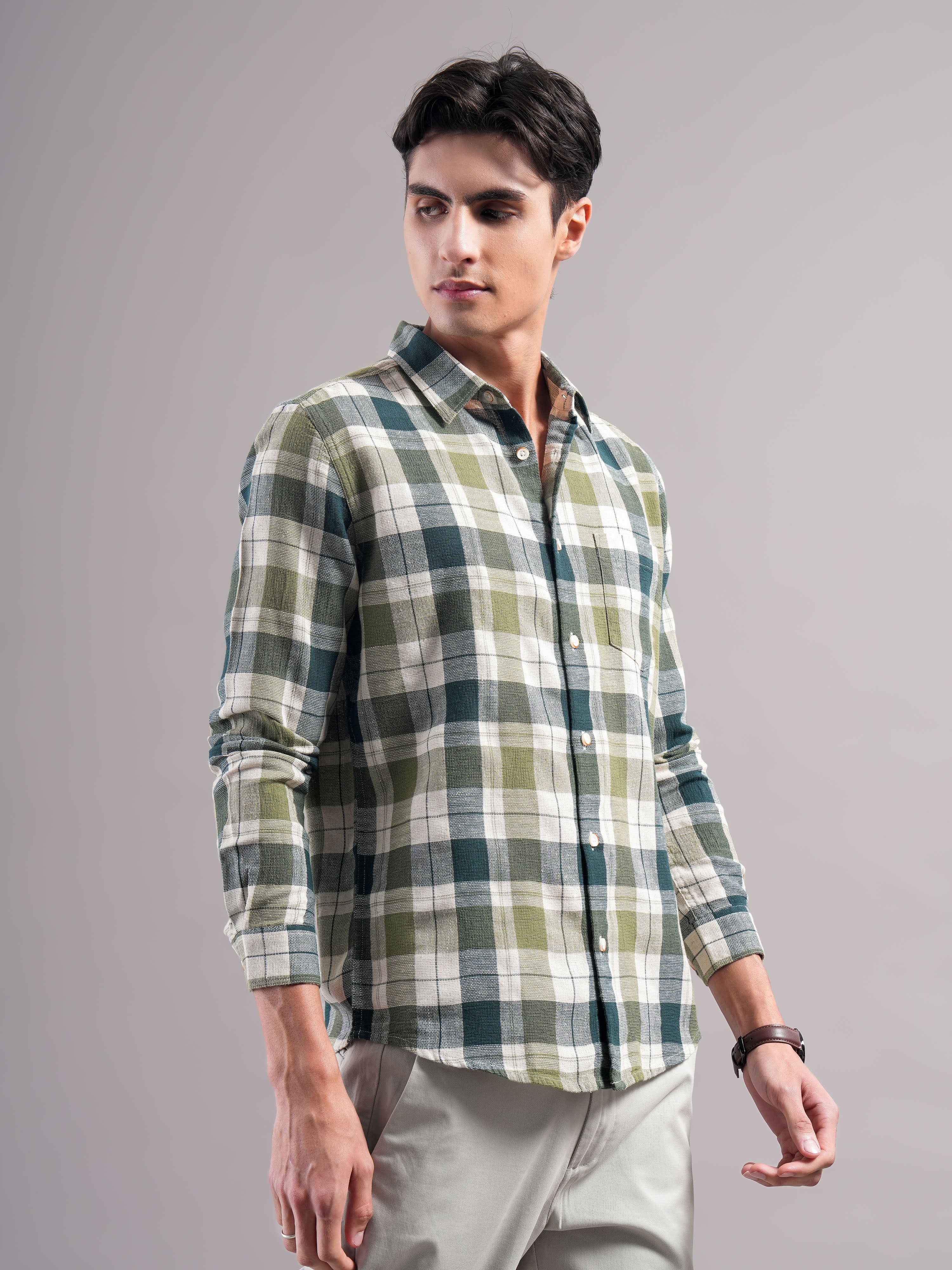 Men's Checks Shirt