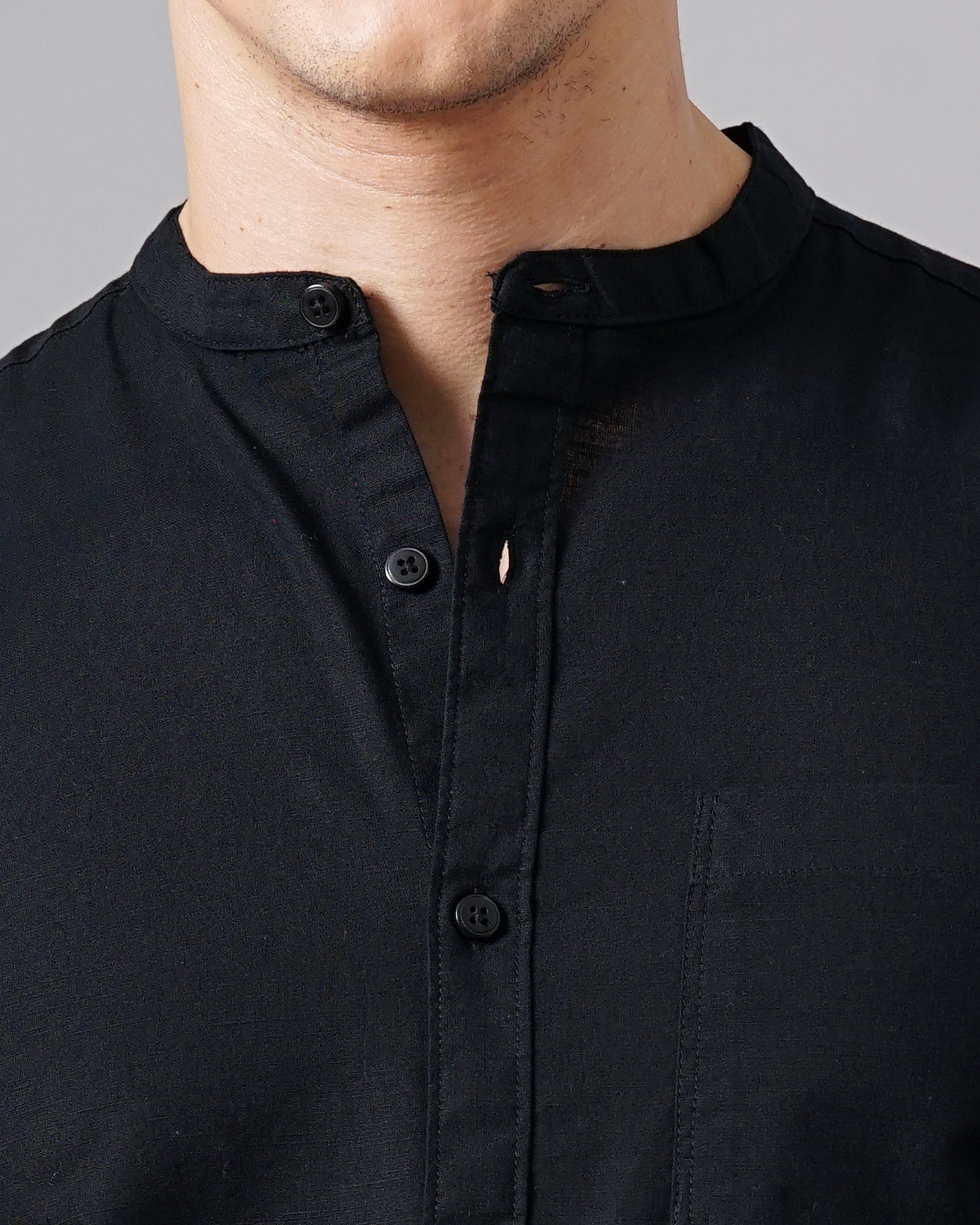Men's Solid Casual Shirt