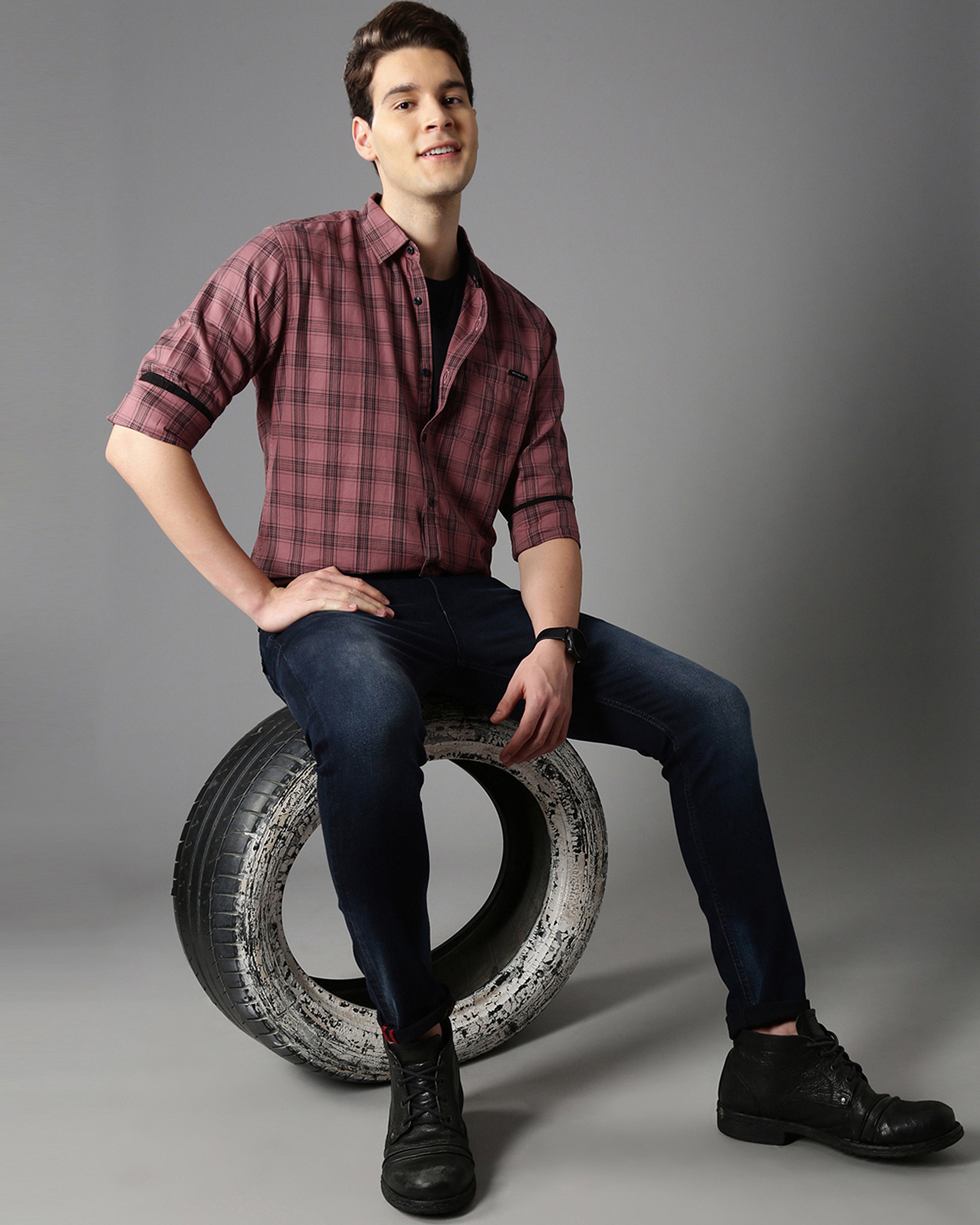 Men's Checks Shirt