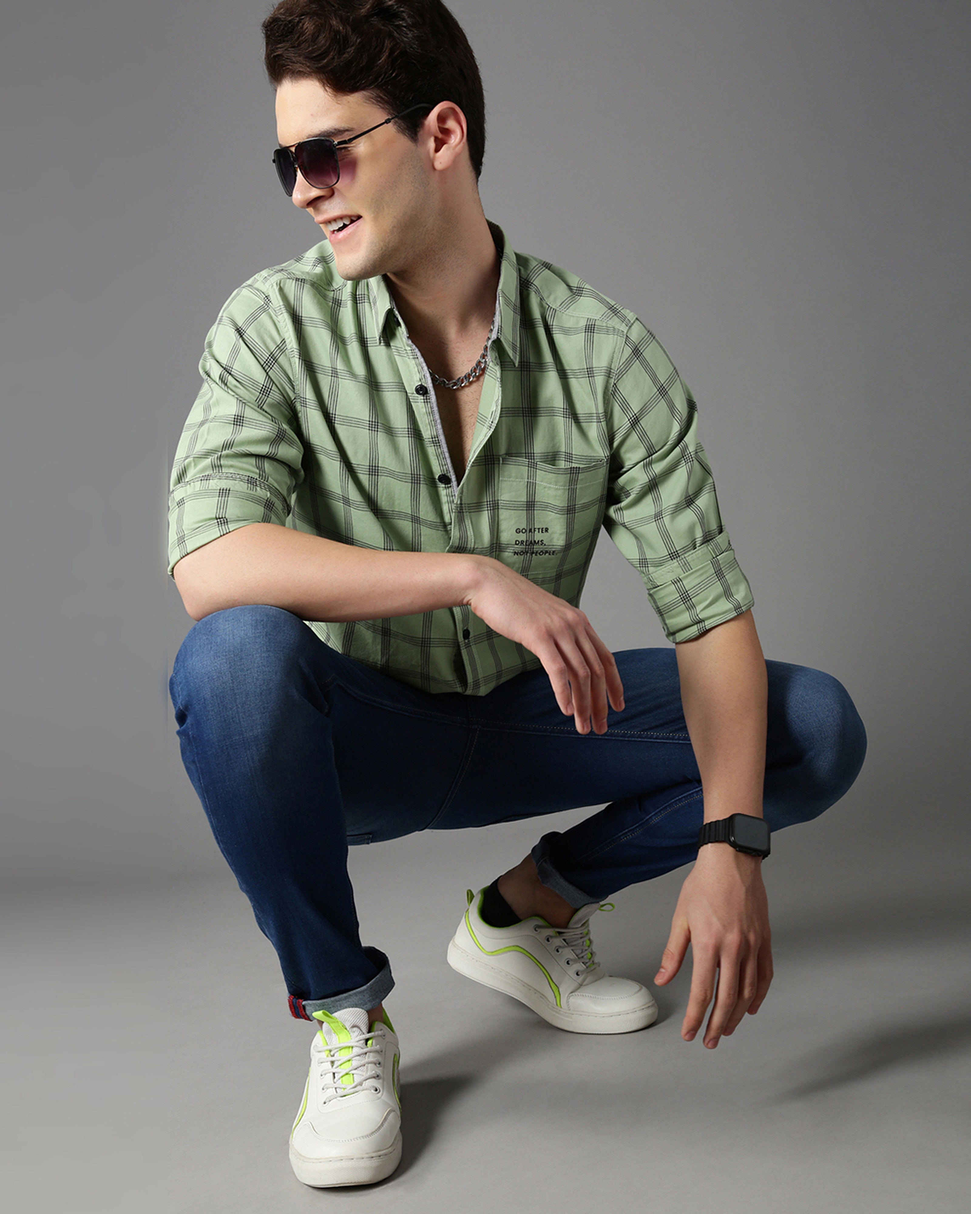 Men's Checks Shirt