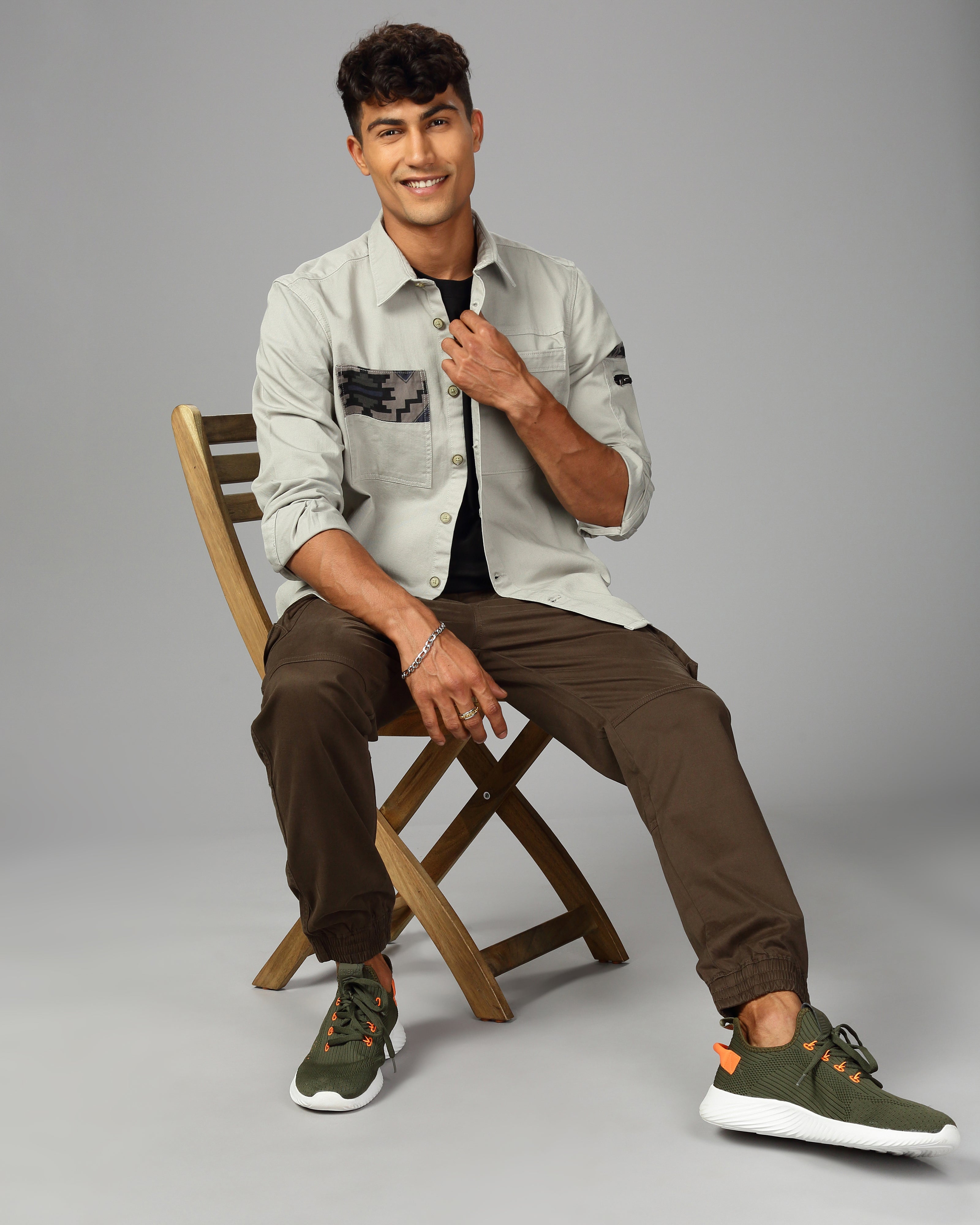 MEN OVERSHIRT FIT SHACKET