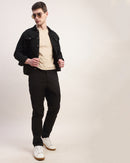 Men Comfort Slim Fit Low-Rise Chinos