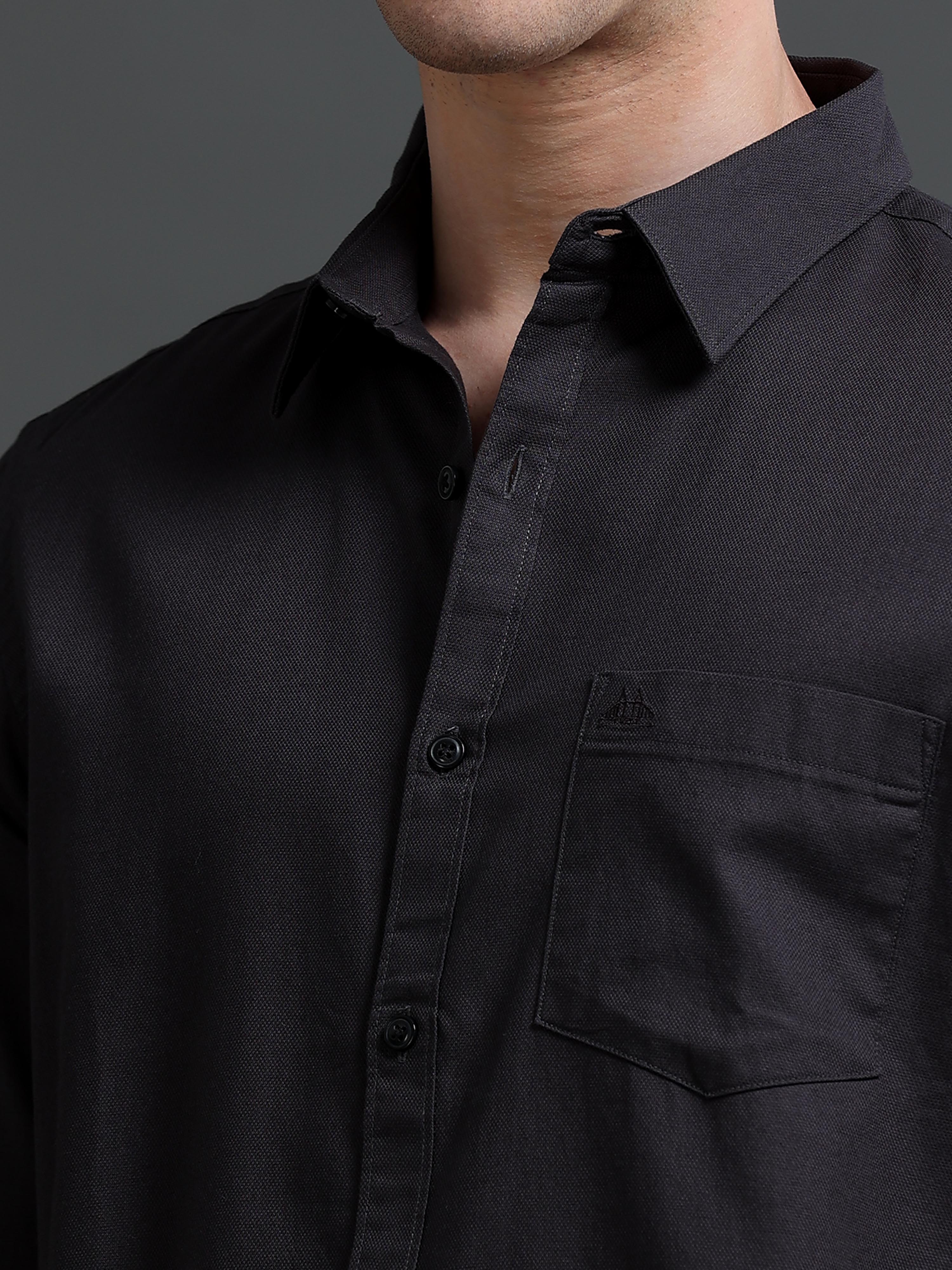 Men Smart Slim Fit Formal Shirt