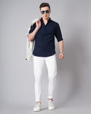 Men's Solid Casual Shirt