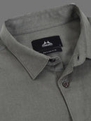 Men Smart Cotton Linen Slim Fit Shirt