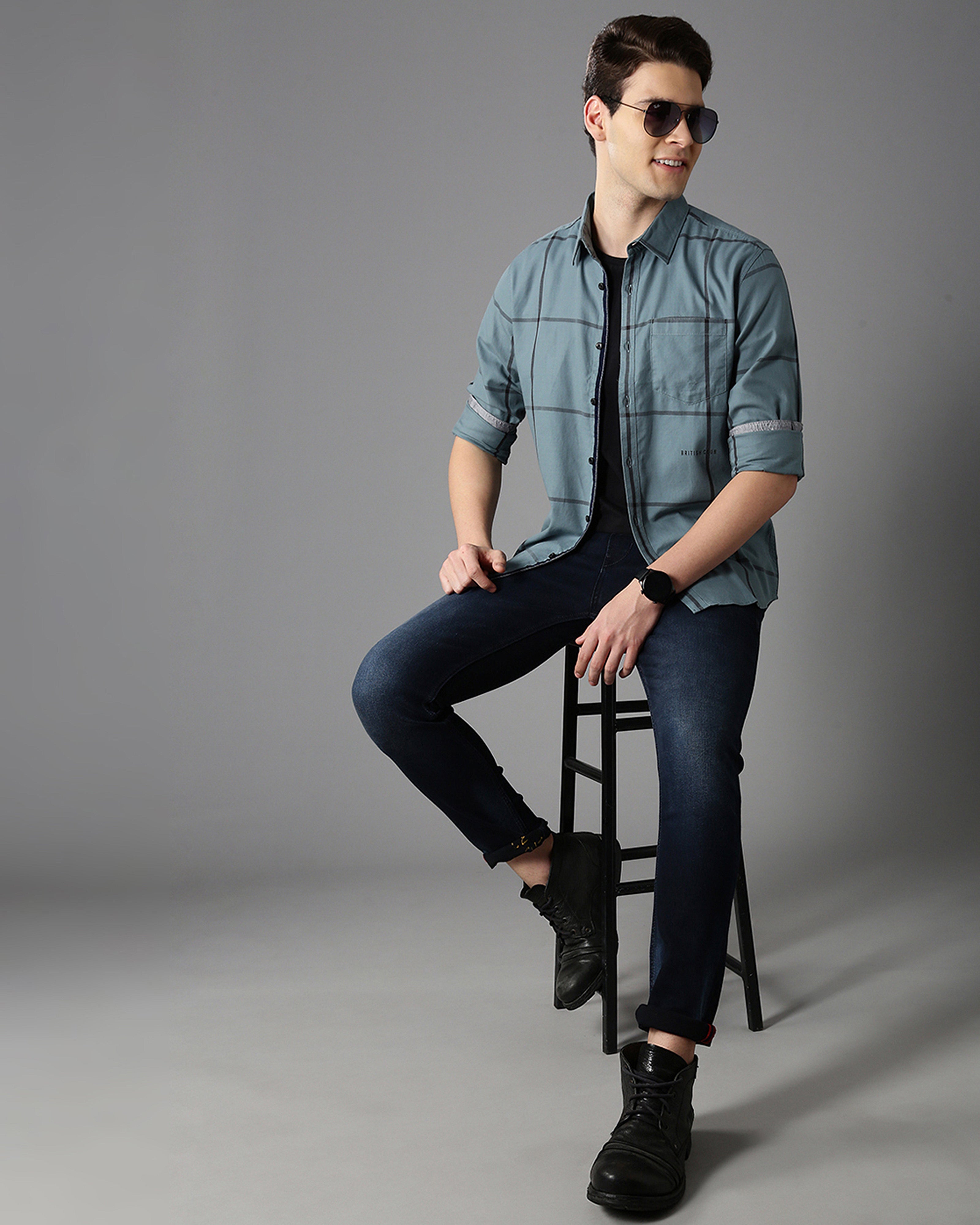 Men's Checks Shirt