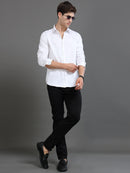 Men Satin Slim Fit Shirt