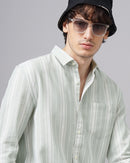 MEN'S REGULAR FIT STRIPES SHIRT