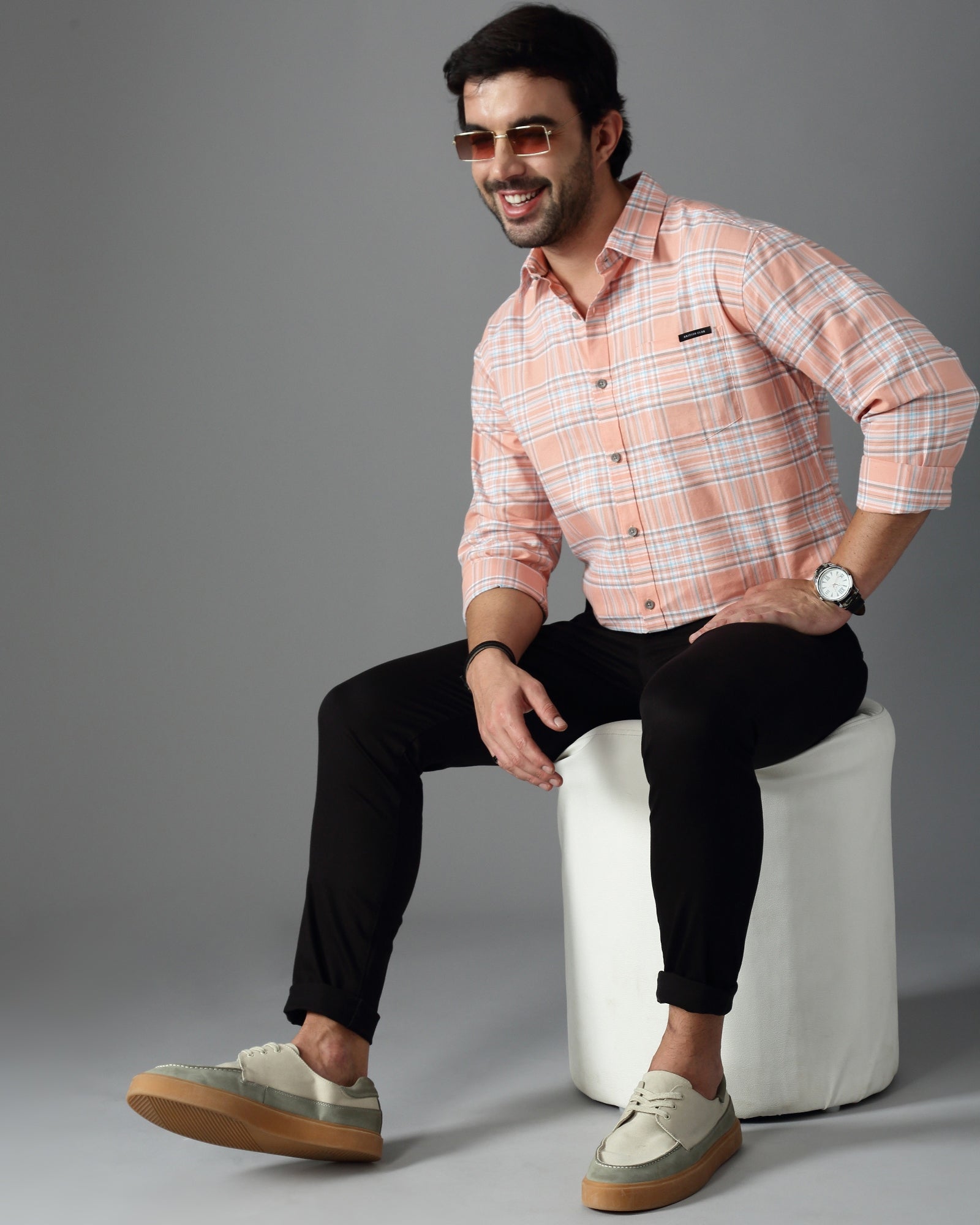 Men's Checks Shirt