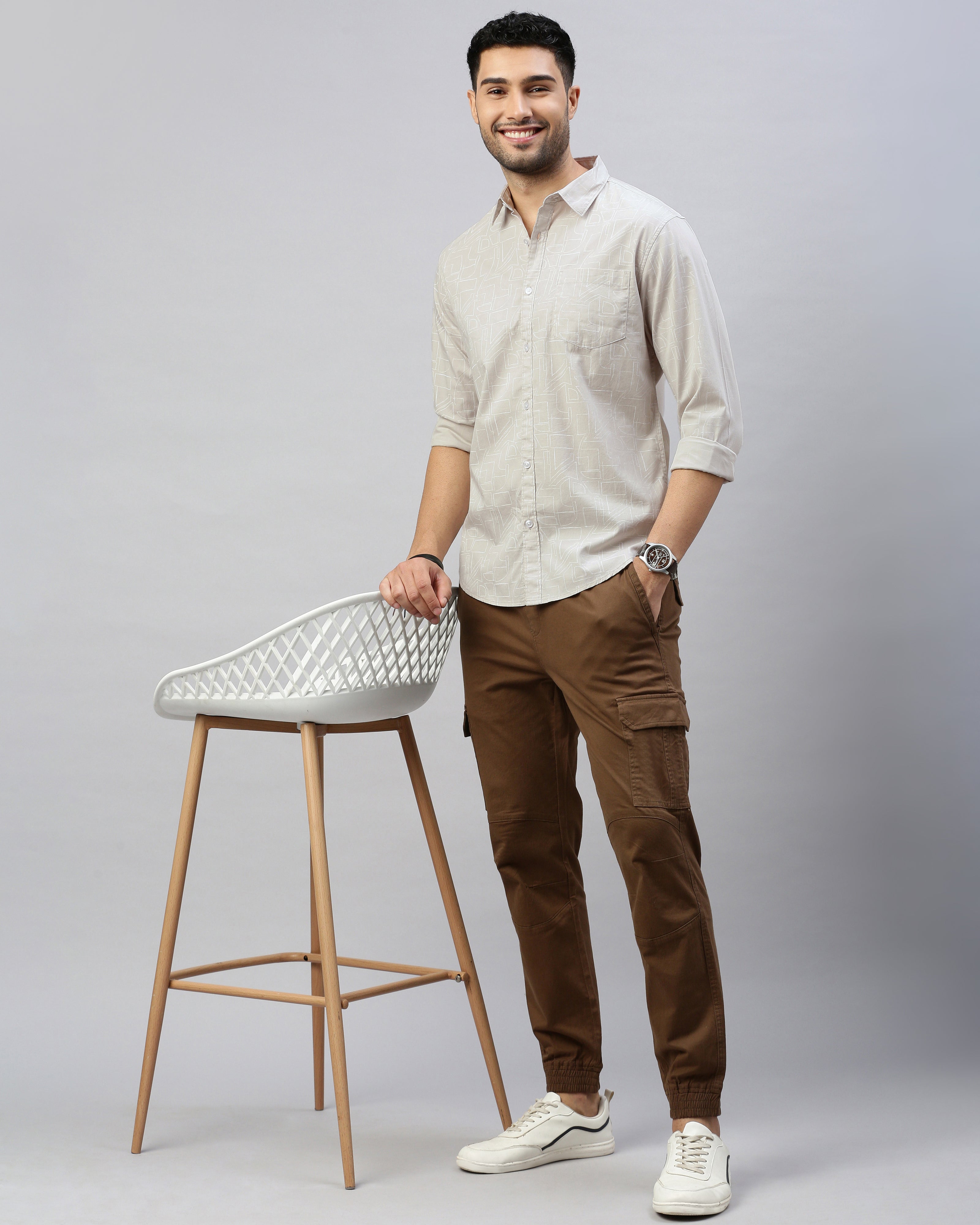 Men Standard Opaque Casual Shirt