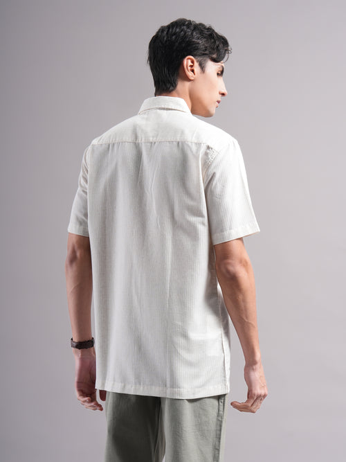 Men Smart Floral Printed Casual Shirt