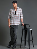 Men Premium Oxford Checks Shirt