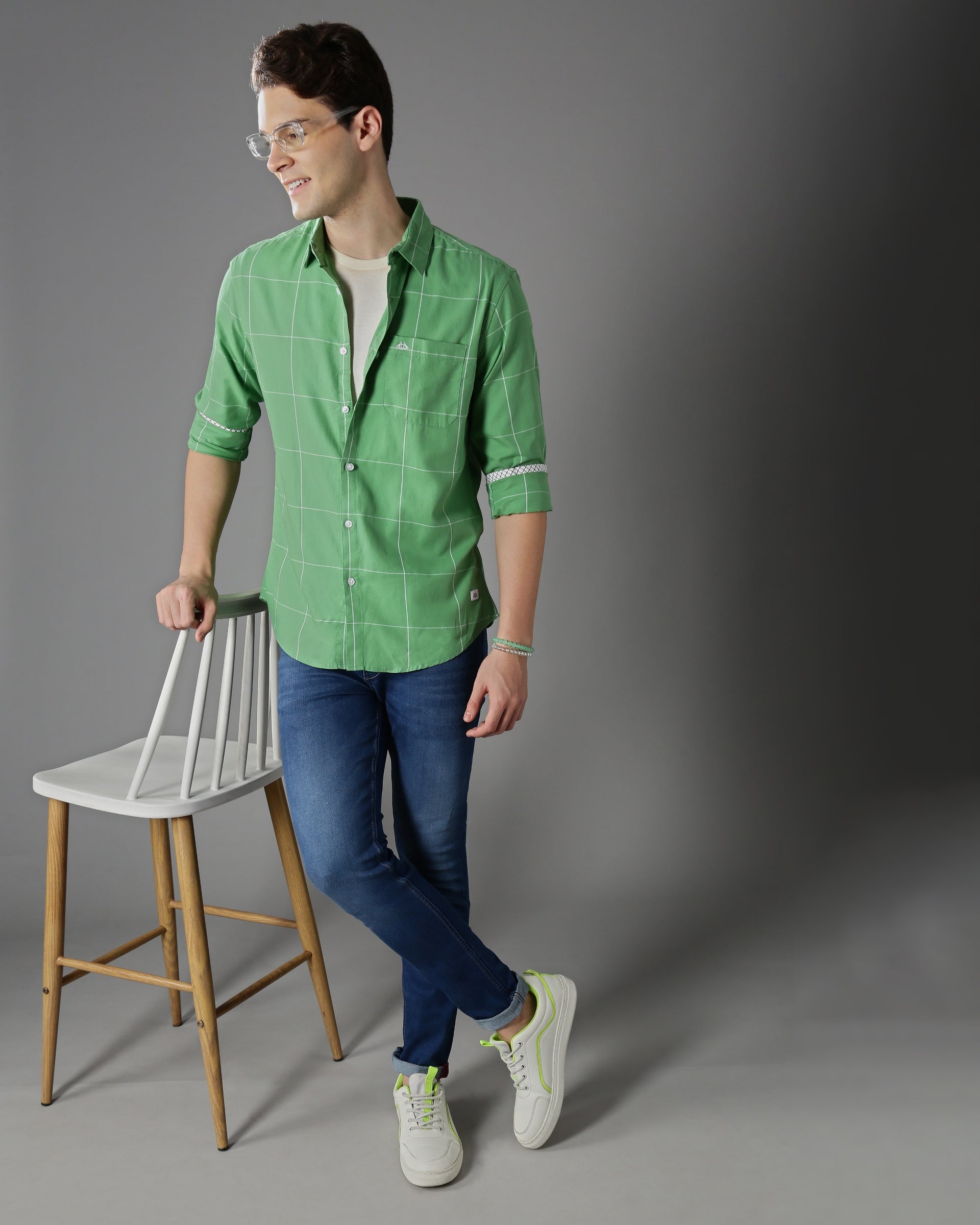 Men's Checks Shirt