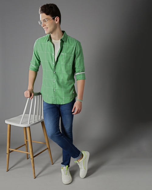 Men's Checks Shirt
