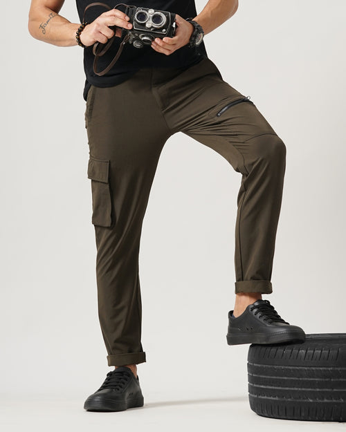 MEN'S CARGO STRETCHABLE CHINOS