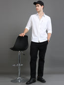 Men Oxford Slim Fit Shirt