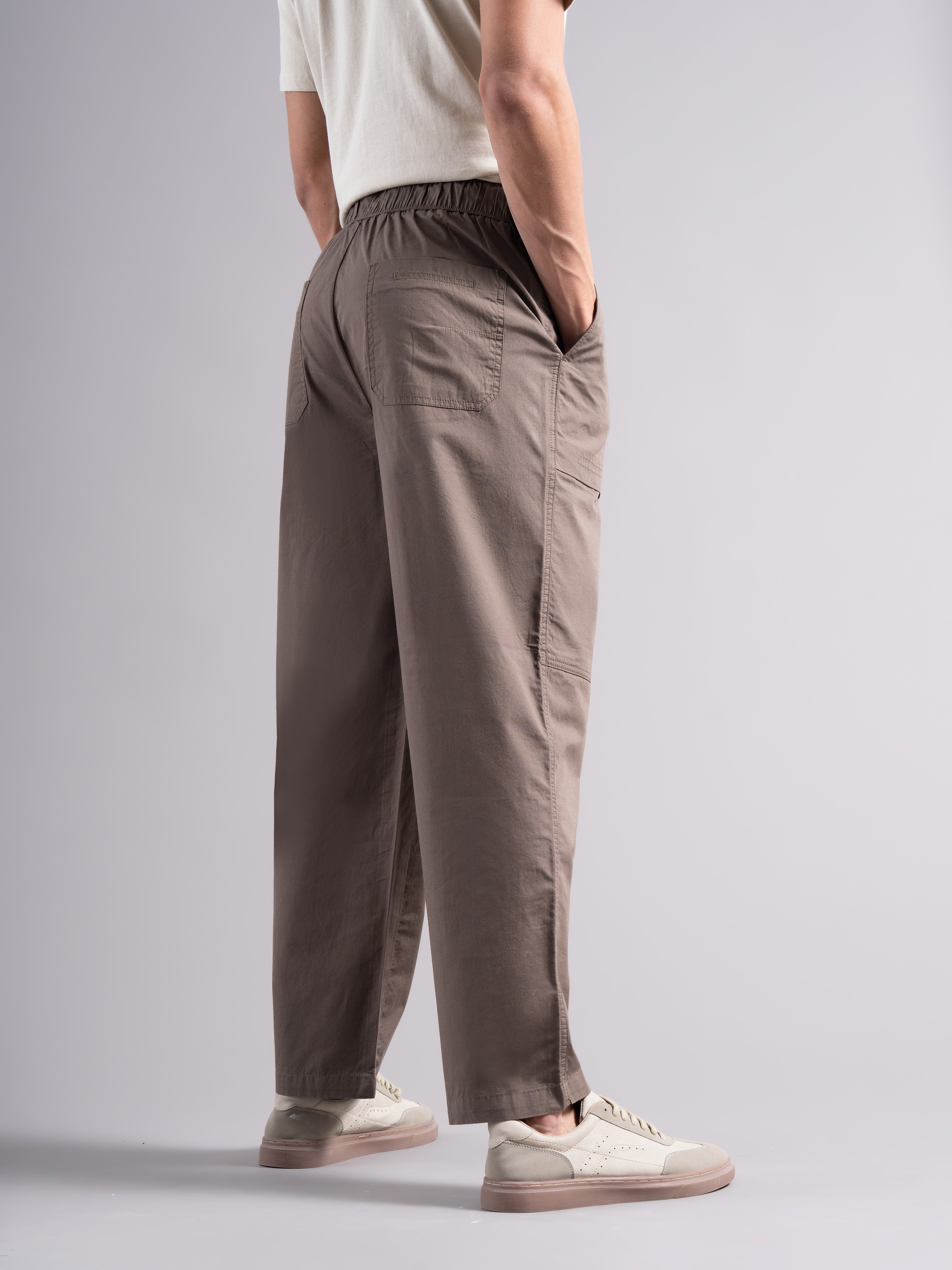 Men Smart Low-Rise Trousers