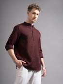 Men's Dobby Kurta Shirt