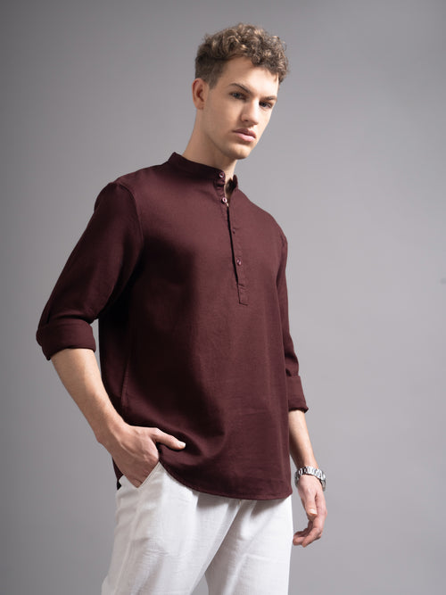 Men's Dobby Kurta Shirt