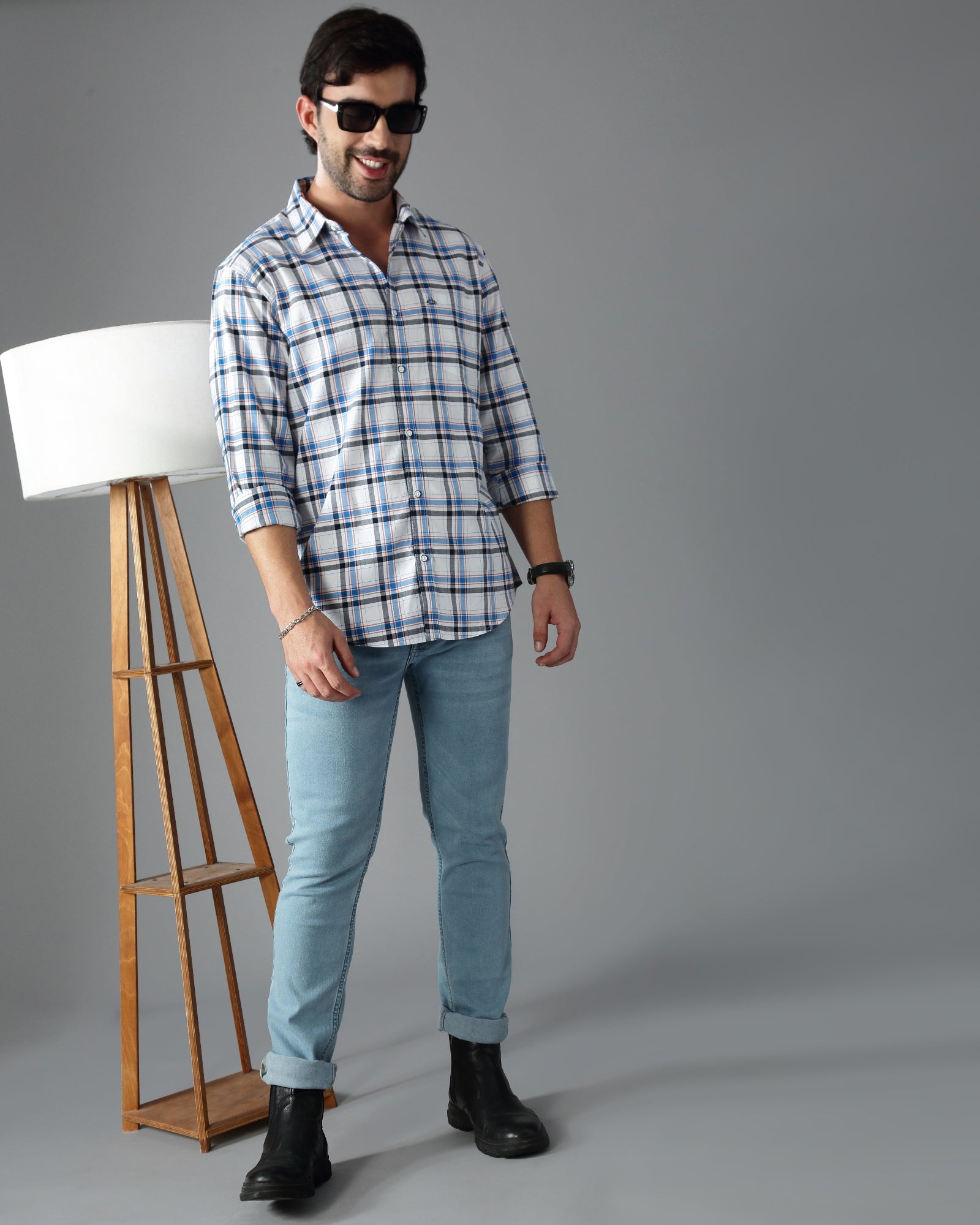 Men's Checks Shirt