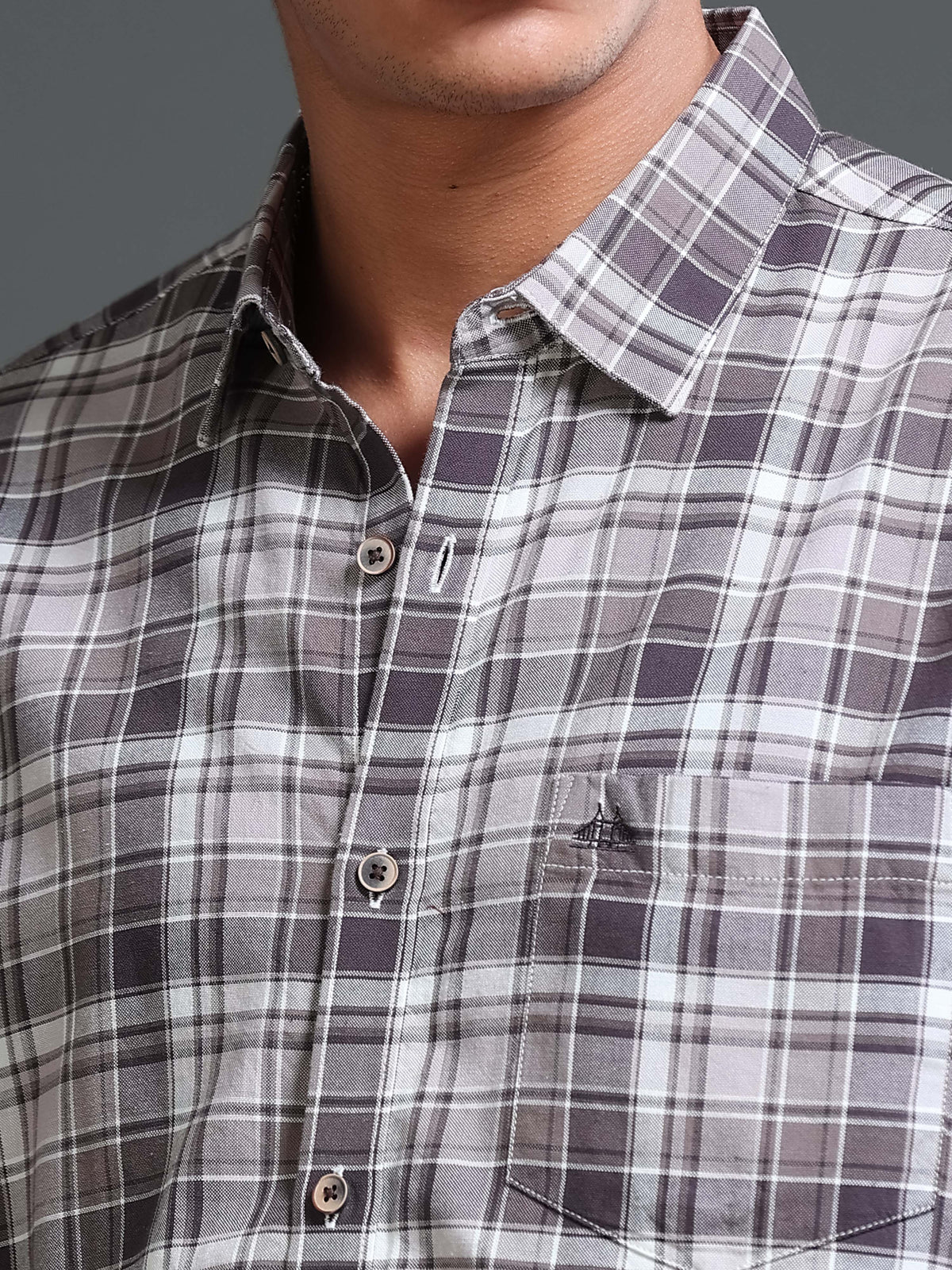 Men Premium Oxford Checks Shirt