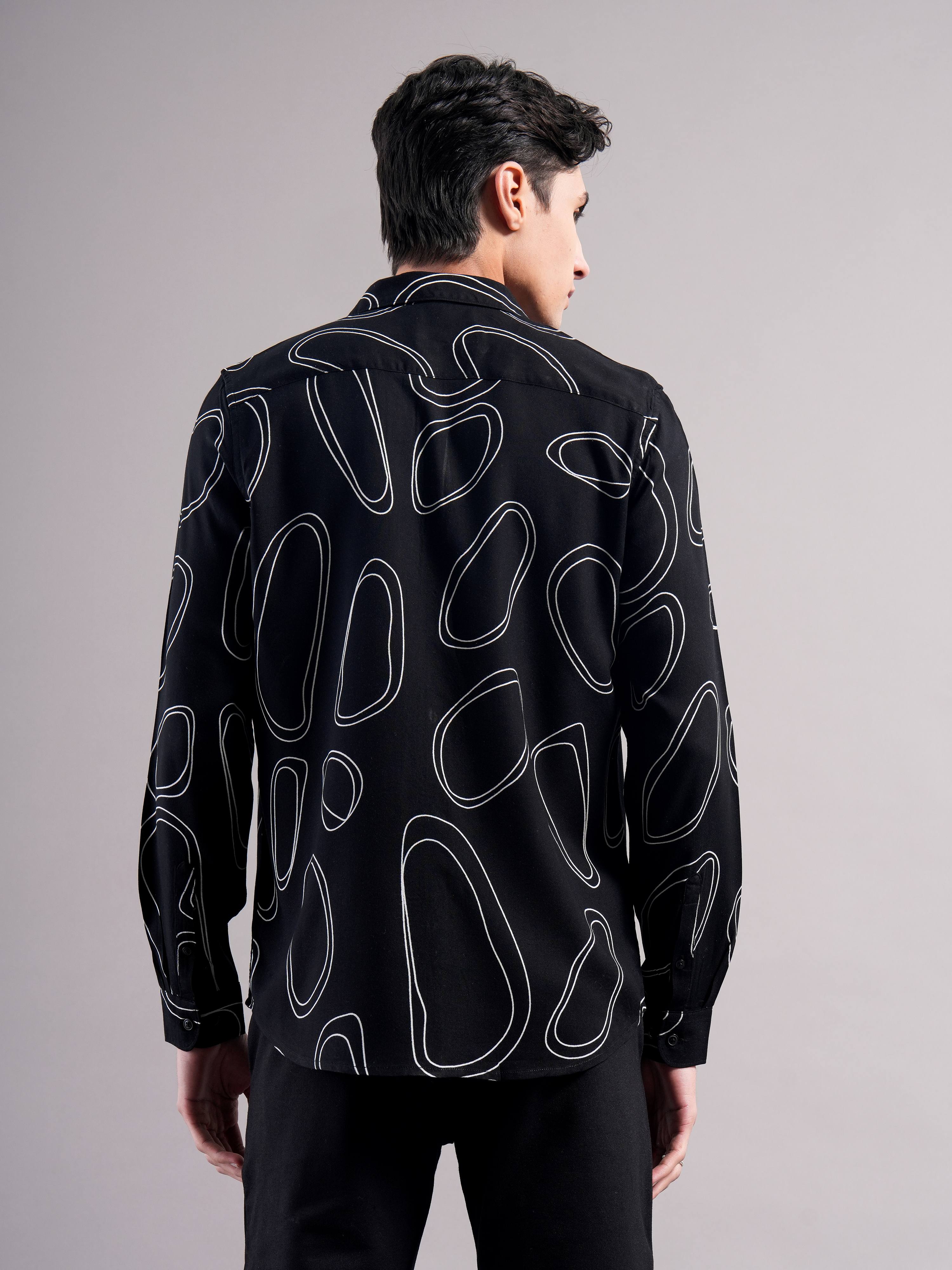 Smart Slim Fit Printed Casual Shirt