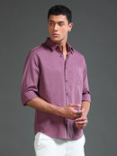 Men Dobby Solid Shirts