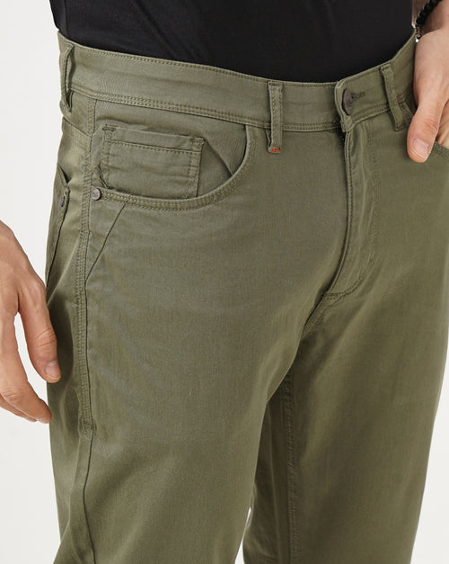 MEN'S ANKLE FIT CASUAL CHINOS