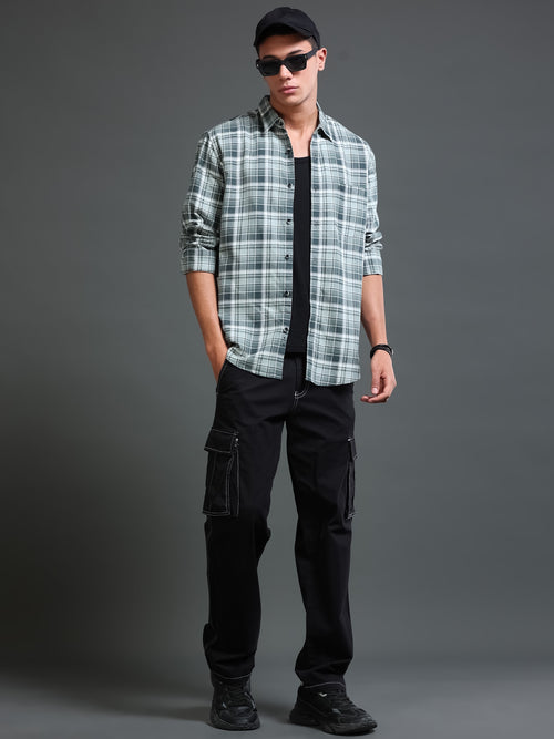 Men Premium Oxford Checks Shirt