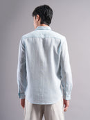 Men Smart Slim Fit Striped Casual Shirt