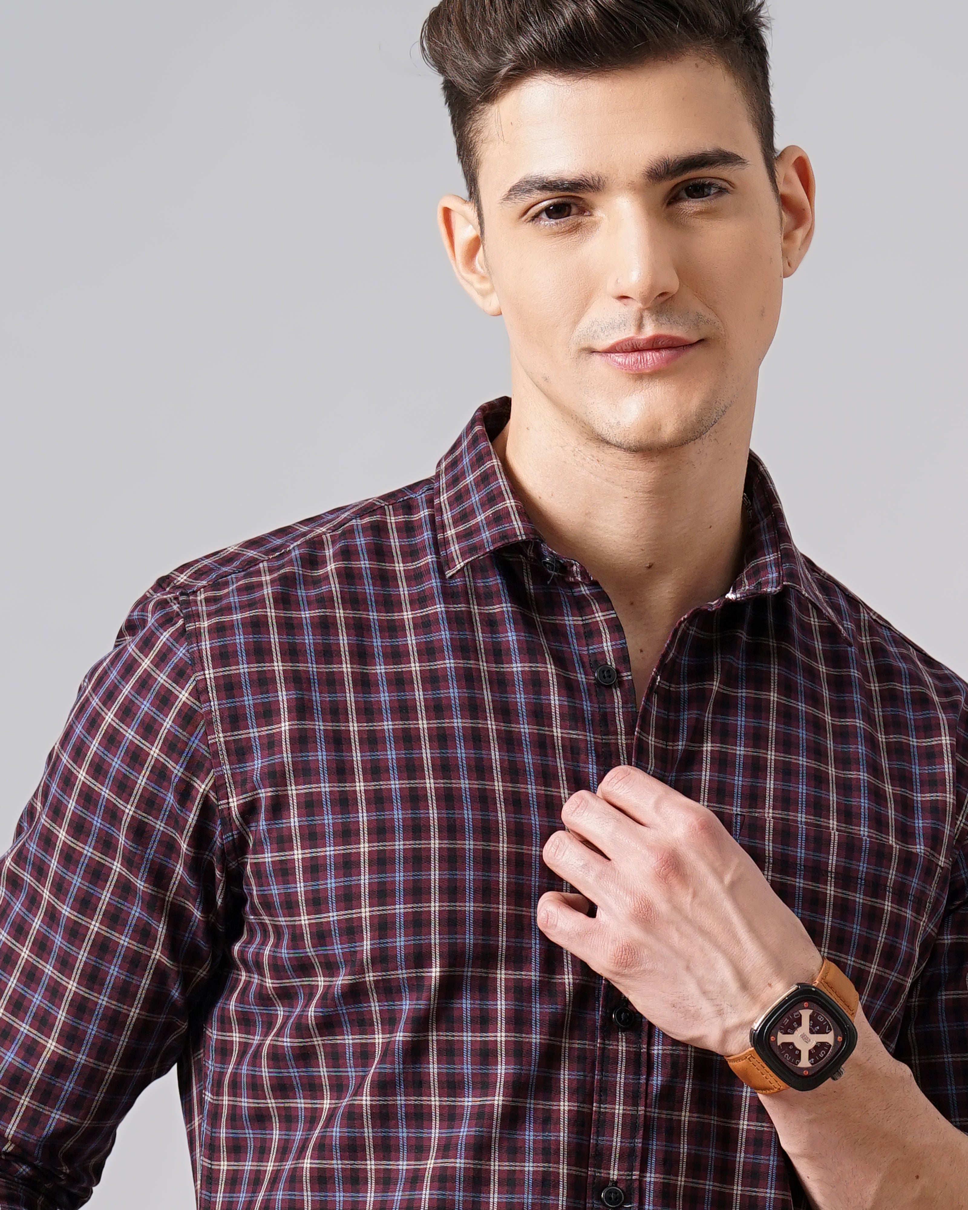 Men's Checks Shirt