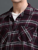 Men's Flannel Checked Slim Fit Shirt