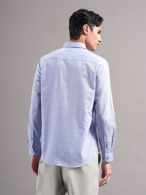 Men Smart Slim Fit Casual Shirt