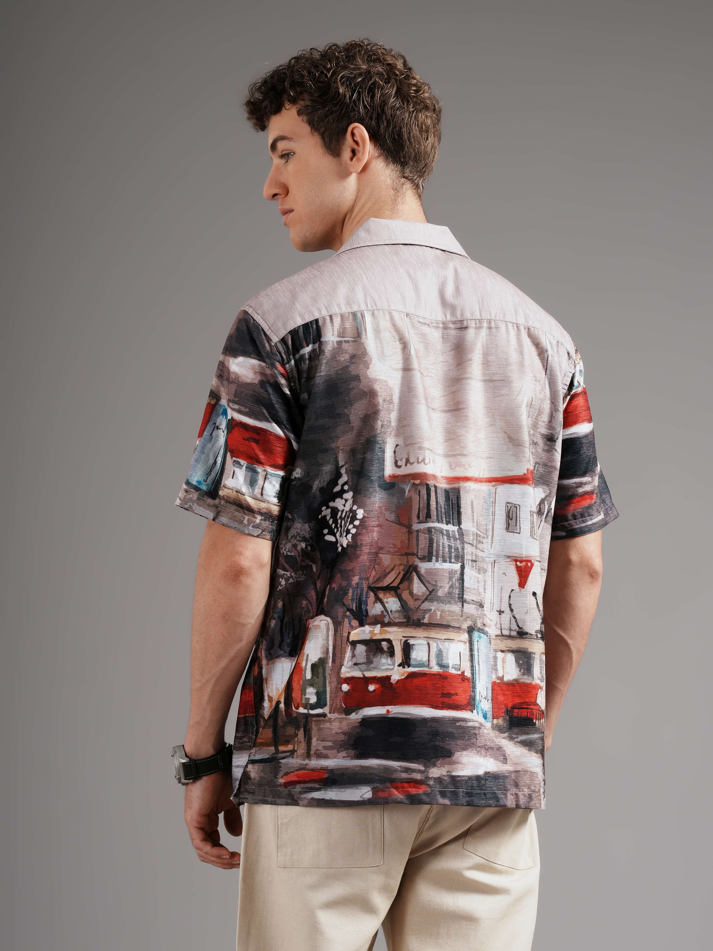 Men's Digital Printed Shirt