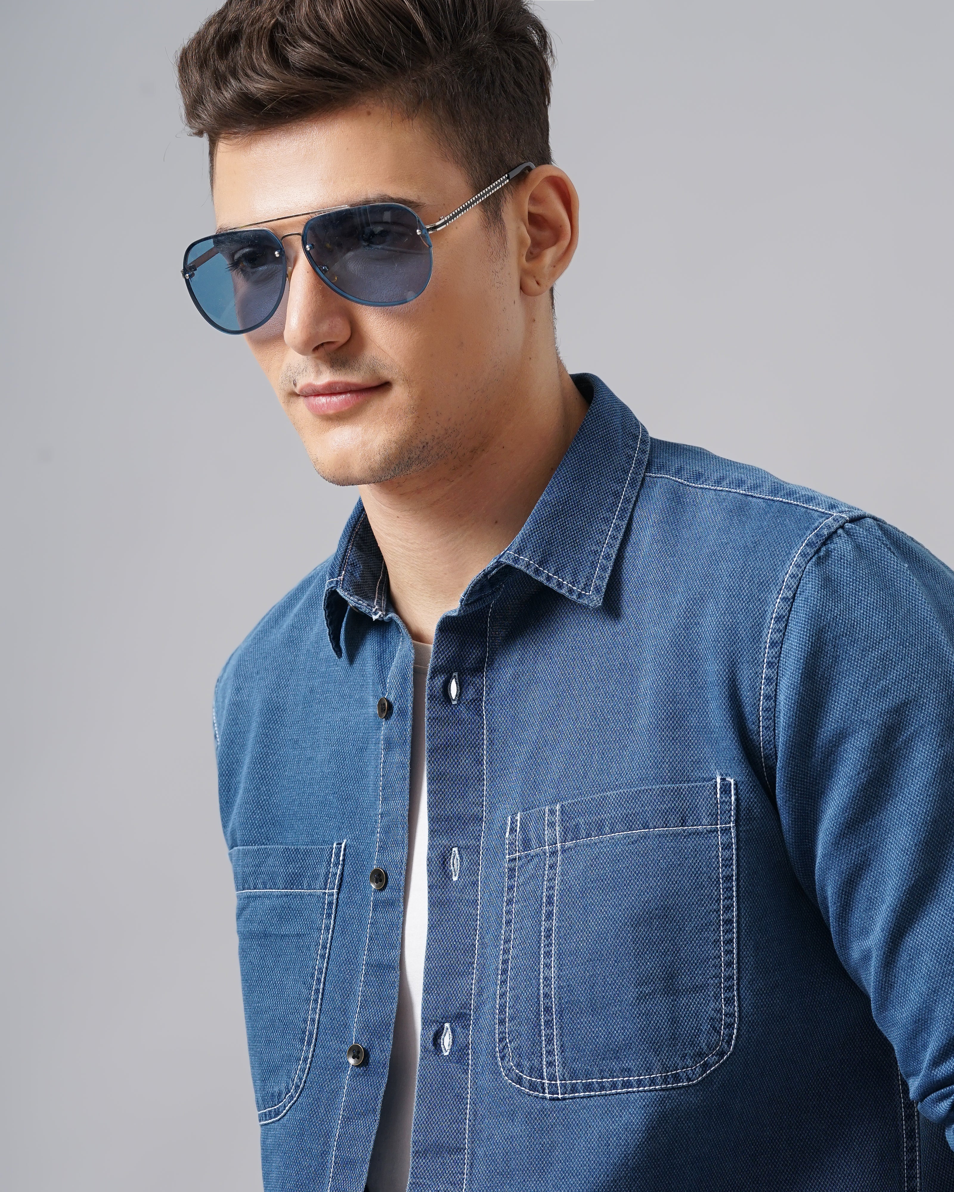 Men's Denim Shirt